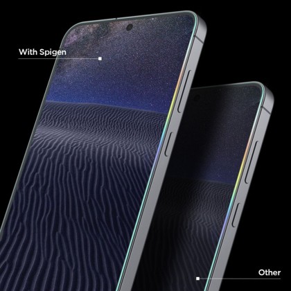 SZKŁO HARTOWANE SPIGEN GLAS.TR ”EZ FIT PRO” HD GALAXY S25 FE CLEAR