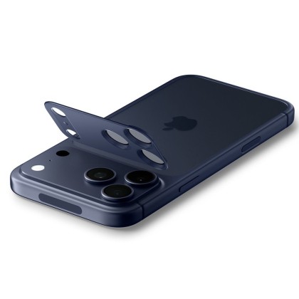 OSŁONA APARATU SPIGEN OPTIK PRO XL GLAS.TR ”EZ FIT” CAMERA PROTECTOR IPHONE 17 PRO BLUE