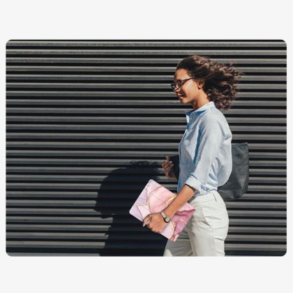 Силиконов тефтер за Samsung Galaxy Tab A9 / A11 8.7 от Tech-Protect SmartCase - Marble