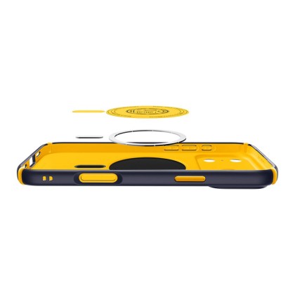 SPIGEN NANO POP HYBRID MAG MAGSAFE IPHONE 17 PRO BLUEBERRY NAVY