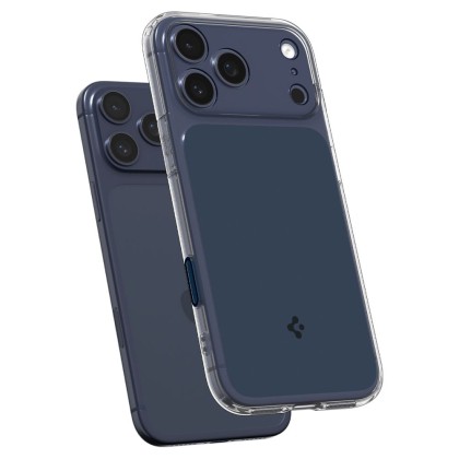 Удароустойчив, твърд кейс с MagSafe за iPhone 17 Pro Max от Spigen Ultra Hybrid T - Matte Blue