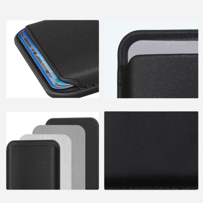 TECH-PROTECT MAGWALLET MAGSAFE UNIVERSAL MAGNETIC CARD HOLDER ORANGE