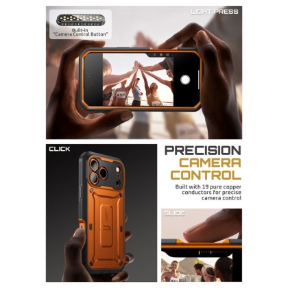 SUPCASE UNICORN BEETLE PRO IPHONE 17 PRO CORAL