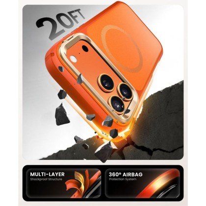 SUPCASE IBLSN ARES FLIP MAG MAGSAFE IPHONE 17 PRO CORAL