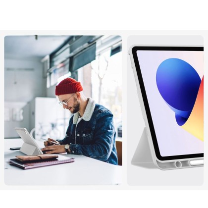 Силиконов калъф за Xiaomi Poco Pad M1 / Redmi Pad 2 Pro 12.1 от Tech-Protect SC PEN - Grey