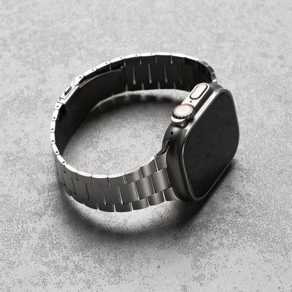 RINGKE METAL ONE AIR APPLE WATCH 8 / 9 / 10 / 11 / SE / ULTRA (44 / 45 / 46 / 49 MM) SILVER