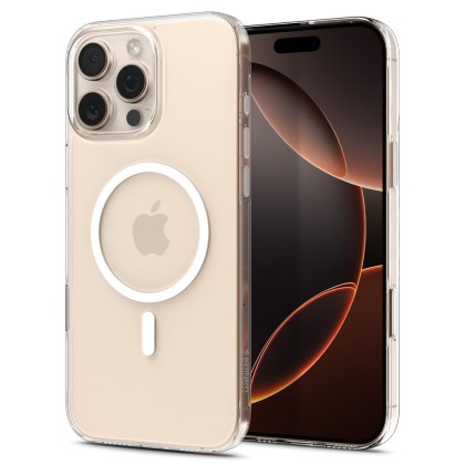 SPIGEN THIN FIT "T" MAG MAGSAFE IPHONE 16 PRO MAX CLEAR/WHITE