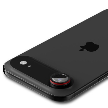 OSŁONA APARATU SPIGEN OPTIK PRO L-SERIES GLAS.TR ”EZ FIT” CAMERA PROTECTOR 2-PACK IPHONE AIR BLACK/RED