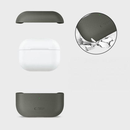 TECH-PROTECT NATURALFIT APPLE AIRPODS PRO 3 OLIVE GREEN