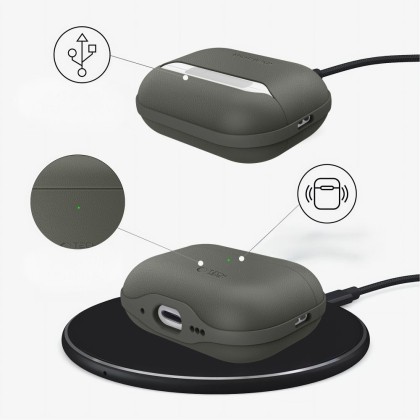 TECH-PROTECT NATURALFIT APPLE AIRPODS PRO 3 OLIVE GREEN