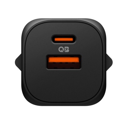 SPIGEN ESSENTIAL EE352EU 2-PORT NETWORK CHARGER 35W BLACK