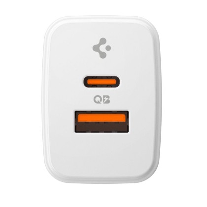 SPIGEN ESSENTIAL EE202EU 2-PORT NETWORK CHARGER 20W WHITE