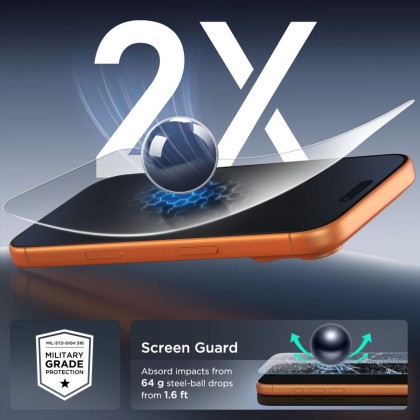 SZKŁO HARTOWANE TECH-PROTECT BUNDLE 10-PACK IPHONE 15 PRO MAX CLEAR
