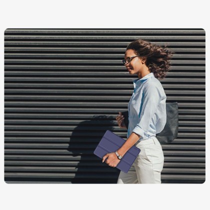 Калъф тип тефтер за Samsung Galaxy Tab A9+ / A11+ Plus 11.0 от Tech-Protect SmartCase - Navy