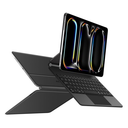 TECH-PROTECT SMARTCASE MAGNETIC + KEYBOARD IPAD PRO 13” 7 / 8 2024-2025 BLACK