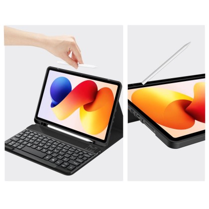 TECH-PROTECT SC PEN + KEYBOARD XIAOMI POCO PAD M1 / REDMI PAD 2 PRO 12.1 BLACK