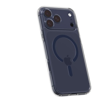 SPIGEN ULTRA HYBRID MAG MAGSAFE IPHONE 17 PRO MAX CLEAR/DEEP BLUE