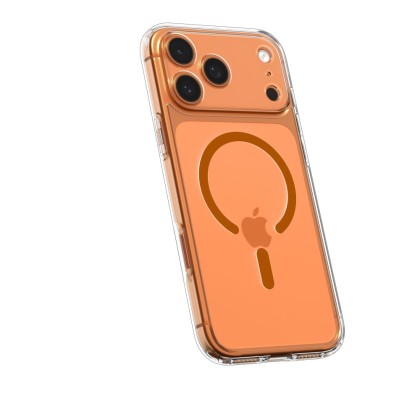 SPIGEN ULTRA HYBRID MAG MAGSAFE IPHONE 17 PRO MAX CLEAR/ORANGE