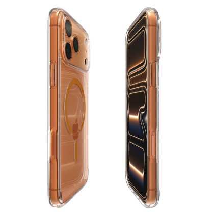 SPIGEN ULTRA HYBRID MAG MAGSAFE IPHONE 17 PRO MAX CLEAR/ORANGE