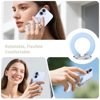 TECH-PROTECT MMR500 MAGNETIC MAGSAFE PHONE RING BABY BLUE