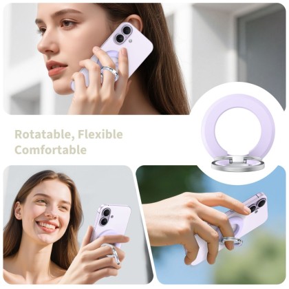 TECH-PROTECT MMR500 MAGNETIC MAGSAFE PHONE RING MAUVE