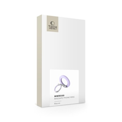 TECH-PROTECT MMR500 MAGNETIC MAGSAFE PHONE RING MAUVE