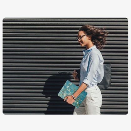 Силиконов тефтер за Samsung Galaxy Tab A9+ / A11+ Plus 11.0 от Tech-Protect SmartCase - Sakura