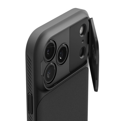 SPIGEN OPTIK ARMOR MAG MAGSAFE IPHONE 17 PRO BLACK