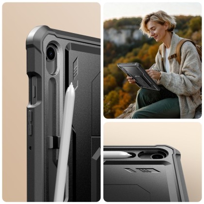 TECH-PROTECT KEVLAR PRO 2-SET GALAXY TAB S9 11.0 / S10 FE / S10 LITE 10.9 X710 / X716B / X520 / X526 / X400 / X406B BLACK