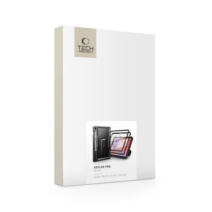 TECH-PROTECT KEVLAR PRO 2-SET GALAXY TAB S9 11.0 / S10 FE / S10 LITE 10.9 X710 / X716B / X520 / X526 / X400 / X406B BLACK