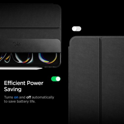 SPIGEN LIQUID AIR FOLIO IPAD PRO 11” 5 / 6 2024-2025 BLACK