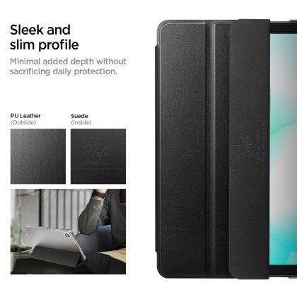 SPIGEN SMART FOLD GALAXY TAB A9 / A11 8.7 X110 / X115 / X133 / X135 MATTE BLACK
