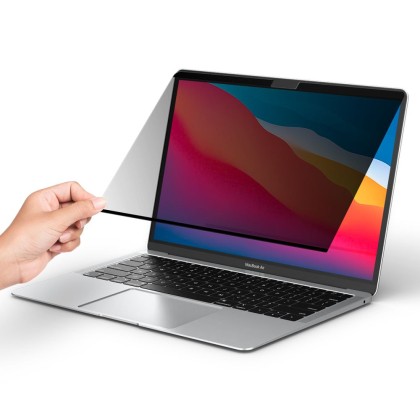 FOLIA PRYWATYZUJĄCA SPIGEN SAFE VIEW MACBOOK AIR 13 M2 / M3 / M4 / 2022-2025 PRIVACY