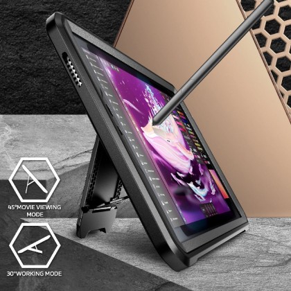 360 градусов калъф за Samsung Galaxy Tab A11 8.7" Supcase Unicorn Beetle Pro - Black
