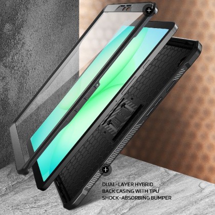 360 градусов калъф за Samsung Galaxy Tab A11 8.7" Supcase Unicorn Beetle Pro - Black