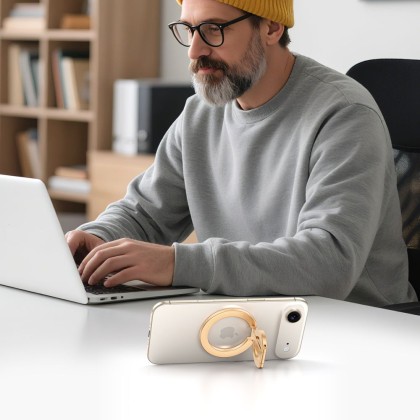 TECH-PROTECT MMR400 LAMANO MAGNETIC MAGSAFE PHONE RING GOLD