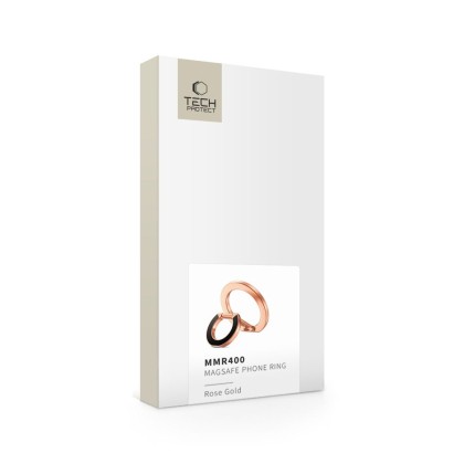 TECH-PROTECT MMR400 LAMANO MAGNETIC MAGSAFE PHONE RING ROSE GOLD