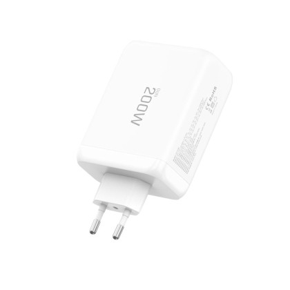 TECH-PROTECT NC200W-GAN 4-PORT NETWORK CHARGER PD 200W / QC3.0 WHITE
