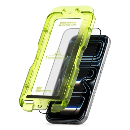 SZKŁO HARTOWANE RINGKE EASY SLIDE ANTI REFLECTIVE TEMPERED GLASS IPHONE 17 PRO MAX BLACK