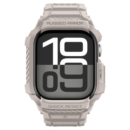 SPIGEN RUGGED ARMOR ”PRO” V2 APPLE WATCH 10 / 11 (46 MM) DUNE BEIGE