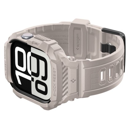SPIGEN RUGGED ARMOR ”PRO” V2 APPLE WATCH 10 / 11 (46 MM) DUNE BEIGE