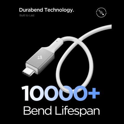 SPIGEN EB24015CC ESSENTIAL TYPE-C CABLE 240W 150CM WHITE