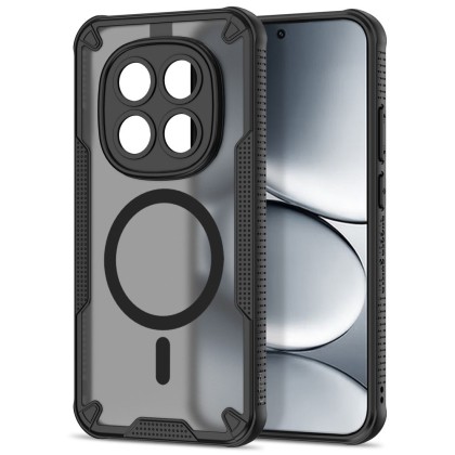 Удароустойчив кейс с MagSafe за Xiaomi Redmi Note 15 Pro 5G от Tech-Protect Rugged Shield - Matte Black