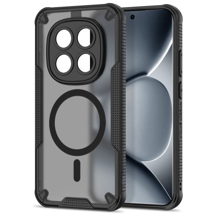 Удароустойчив кейс с MagSafe за Xiaomi Poco M8 Pro / Redmi Note 15 Pro Plus 5G от Tech-Protect Rugged Shield - Matte Black