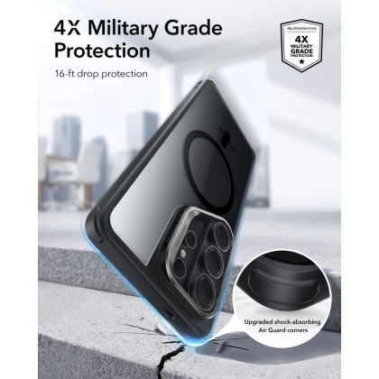 ESR CLASSIC HYBRID KICKSTAND MAGSAFE GALAXY S26 ULTRA CLEAR/BLACK