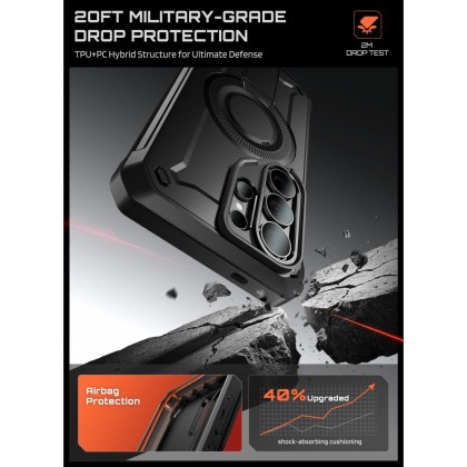 SUPCASE UNICORN BEETLE PRO MAG MAGSAFE 2-SET GALAXY S26 ULTRA BLACK