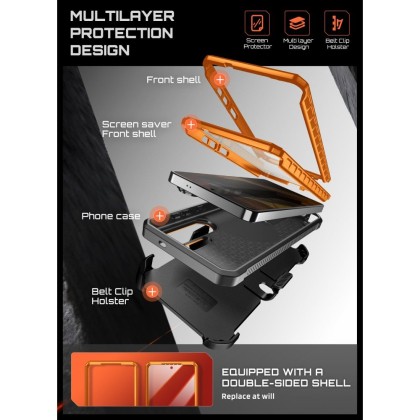 SUPCASE UNICORN BEETLE PRO MAG MAGSAFE 2-SET GALAXY S26 ULTRA CORAL