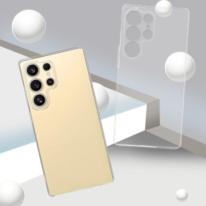 Силиконов кейс за Samsung Galaxy S26 Ultra от Tech-Protect FlexAir+ - Clear