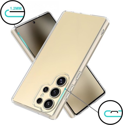 Силиконов кейс за Samsung Galaxy S26 Ultra от Tech-Protect FlexAir+ - Clear