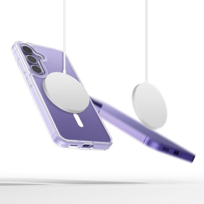 Силиконов кейс с MagSafe за Samsung Galaxy S26+ Plus от Tech-Protect FlexAir - Clear